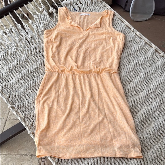 Athleta Orange Sleeveless Dress - Picture 1 of 5
